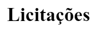 Licitaes